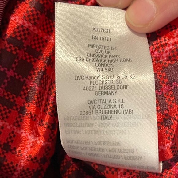 NWOT Isaac Mizrahi Live Faux Suede Bridgehampton Womens Quilted Jacket Size 5X N - Picture 7 of 9